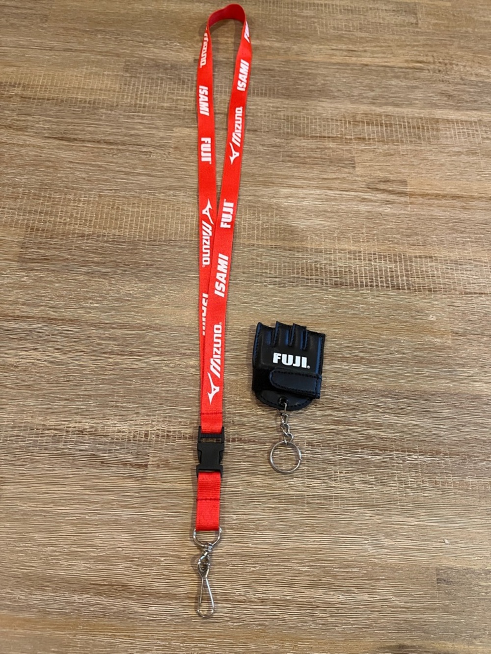 FUJI. LANYARD & Glove Keychain